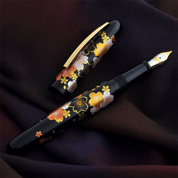 Wancher Bexley Sakura Maki-e Fountain Pen - Wancher Pen