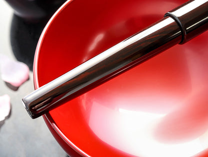 Sekai Aizu Urushi - Ebony [Prototype Sale] Fountain Pen - Wancher Pen