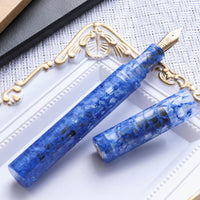 KALEIDO Fountain Pen - Blue Marbles (Fuun) - Wancherpen International