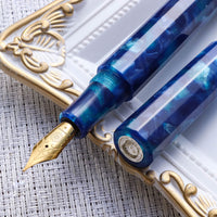 KALEIDO Fountain Pen - Deep Blue (Kaiha) - Wancherpen International