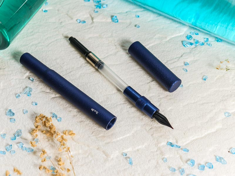 Shizuku Pen - Blue Moon Fountain Pen - Wancher Pen