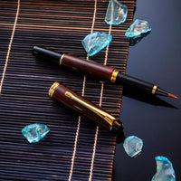 Dream Galaxy Purple Heart Brush Pen Brush Pen - Wancher Pen
