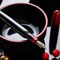 Bokashi Urushi - Sunrise Fountain Pen - Wancher Pen
