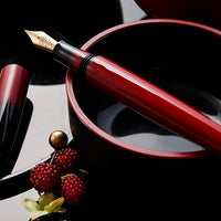 Bokashi Urushi - Sunset Fountain Pen - Wancher Pen