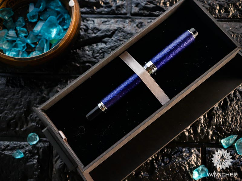 Japan Blue Fountain Pen | Wancher Sailor Collaboration Oita Made