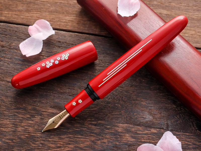 Zogan Sakura River - Urushi Red [AS IS Sale] - Wancherpen International