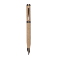 Meiboku Triangular Sandalwood Ballpoint Pen - Wancher Pen