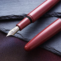True Ebonite - Sand Red Fountain Pen - Wancher Pen