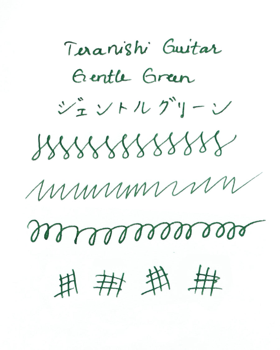 Teranishi Guitar - Taisho Roman ink - Gentle Green - Wancherpen International