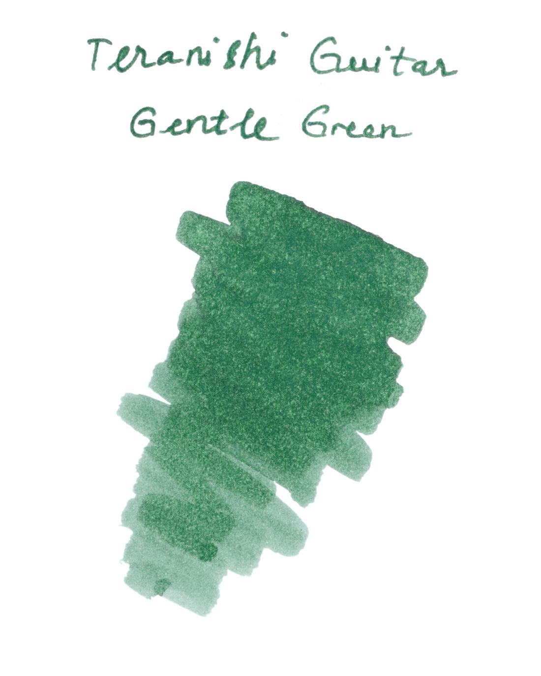 Teranishi Guitar - Taisho Roman ink - Gentle Green Ink | Wancher Pen