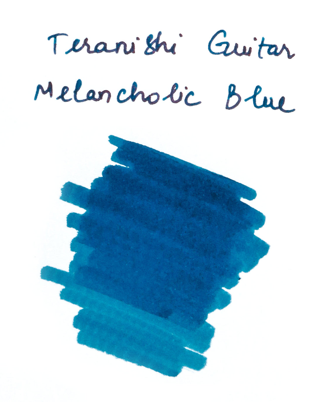 Teranishi Guitar - Taisho Roman ink - Melancholic Blue - Wancherpen International