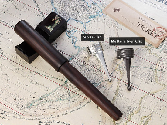 World Tree - Ebony Fountain Pen | Wancher Pen