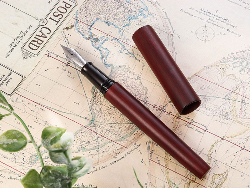 World Tree - Sandalwood Fountain Pen - Wancher Pen