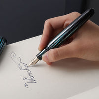 Tsuki - Blue Fountain Pen - Wancher Pen