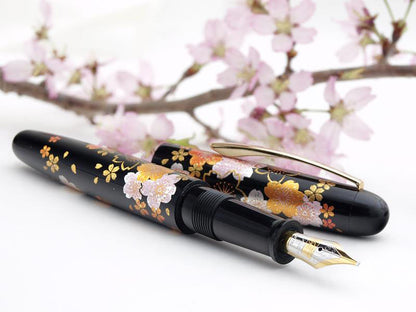 Wancher Bexley Sakura Maki-e Fountain Pen - Wancher Pen