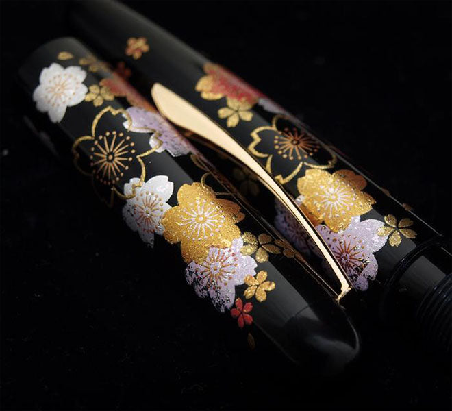 Wancher Bexley Sakura Maki-e Fountain Pen - Wancher Pen