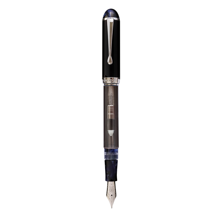 Crystal Indigo Sapphire Fountain Pen - Wancher Pen