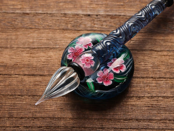 Kunisaki - Glass Dip Pen Set - Spring Breeze  10 - Wancherpen International