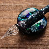 Kunisaki - Glass Dip Pen Set - Deep Sea 20 - Wancherpen International