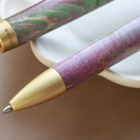 Stabilized Ballpoint Pen - Purple-Green - Wancherpen International