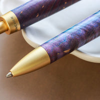 Stabilized Ballpoint Pen - Purple-Blue - Wancherpen International