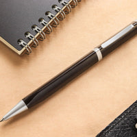 Meiboku Triangular Ebony Ballpoint Pen - Wancher Pen