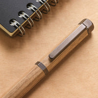 Meiboku Hexagonal Sandalwood Ballpoint Pen - Wancher Pen